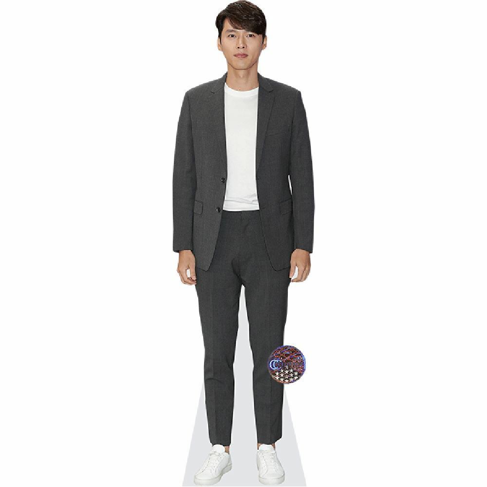 Hyun Bin (Grey Suit) Mini Size Cutout