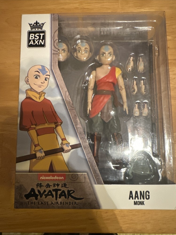 Avatar The Last Airbender Aang Monk BST AXN Action Figure – New Collection Toy for Fans and Collectors-image